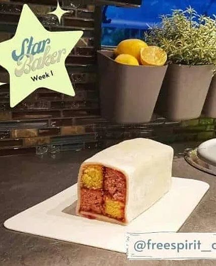 Van Bake off Battenburg