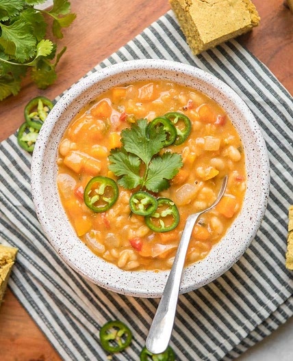 Butternut Squash & White Bean Chili