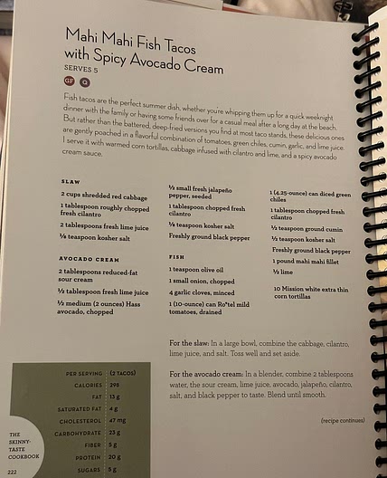 Taco Avocado Cream