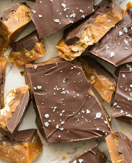 English Toffee {Keto, Vegan, Paleo}