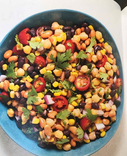 Bean and corn salad