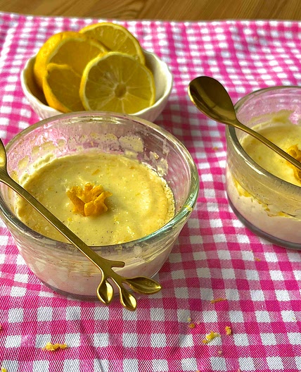 Coconut Lemon Pots - Dairy free 