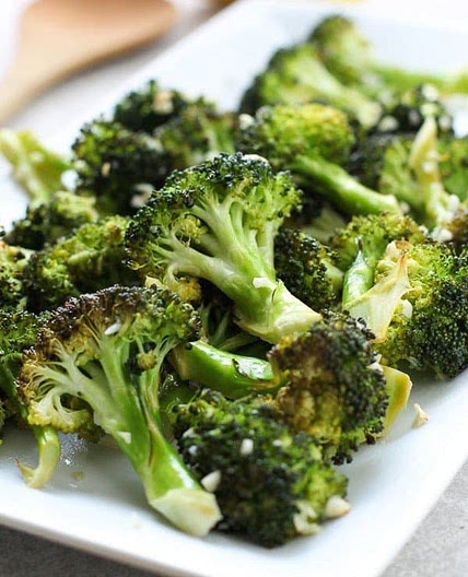 Roasted Lemon Garlic Broccoli