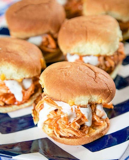 Buffalo Chicken Sliders