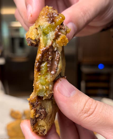 Pickle Chocolate Chip Cookie