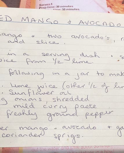 Spicy Mango & Avocado Salad