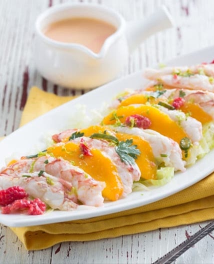Ceviche di gamberi