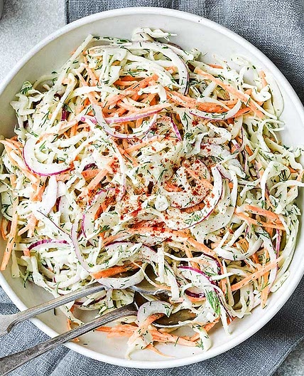 Classic homemade coleslaw