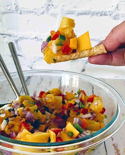 Pineapple Mango Salsa