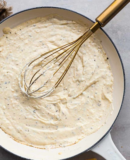 The Best Homemade Alfredo Sauce Ever!