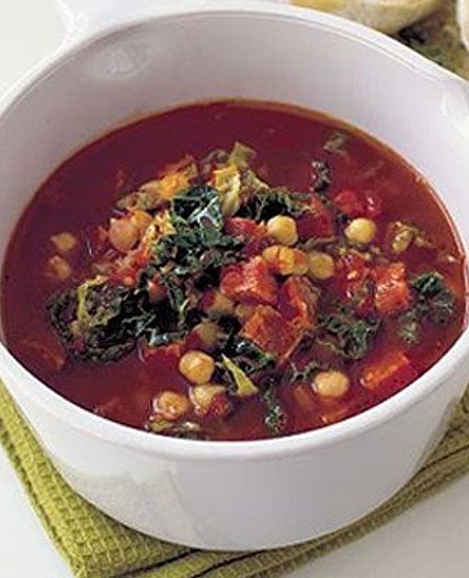 Chorizo & chickpea soup