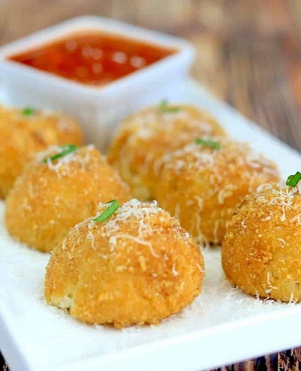 Low Carb Air Fryer Arancini Balls