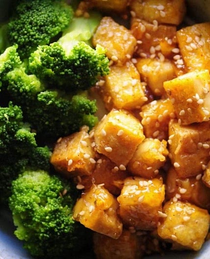 Maple Ginger Tofu