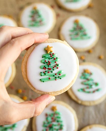 Decorated Christmas Cookies