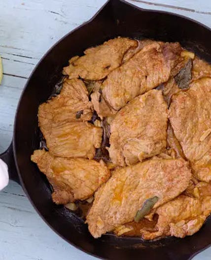 Bifanas na Frigideira com Limão