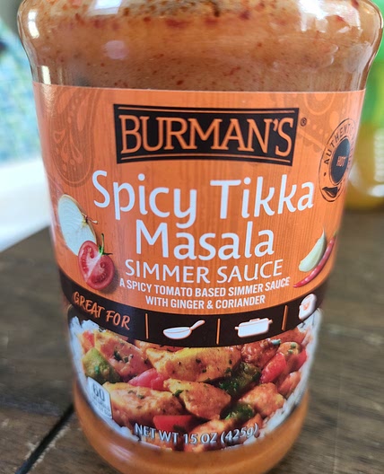 Chicken Tikka Masala (Burman's Simmer Sauce)