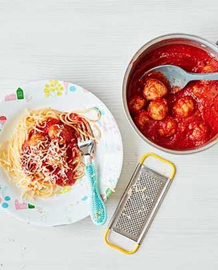 Toddler recipe: Batch-cook mini pork & veg balls