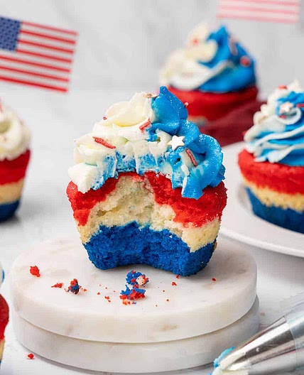 4th of July Cupcakes