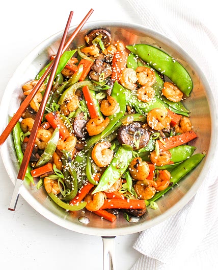 Easy Shrimp Stir Fry