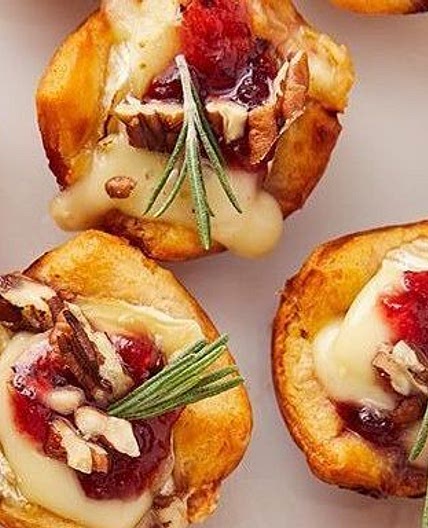Cranberry Brie Bites