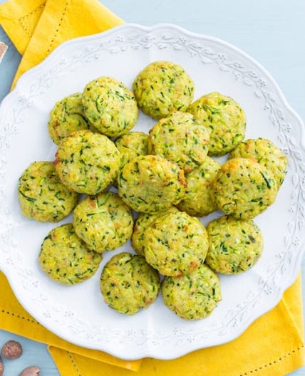 Polpette di zucchine al forno