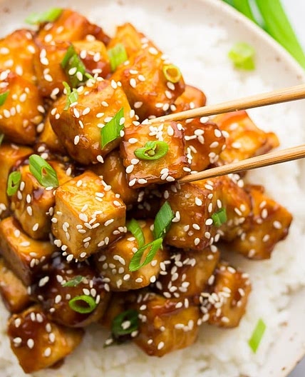 Crispy Sesame Tofu
