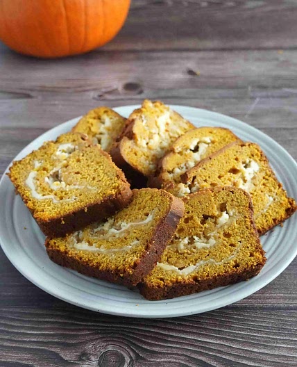 Cream Cheese Pumpkin Bread