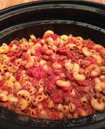 Slow-Cooker Lamb and Pasta