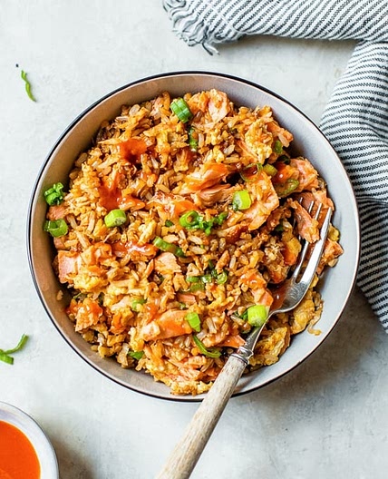 Salmon Fried Rice