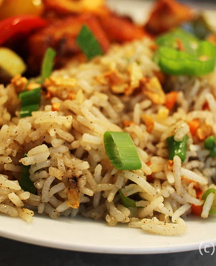Chinese Burnt Garlic Fried Rice