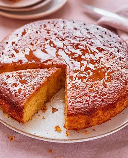Orange olive oil cake