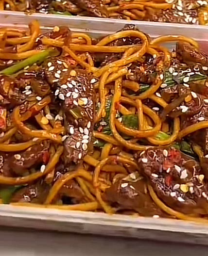 Mongolian Beef Noodles