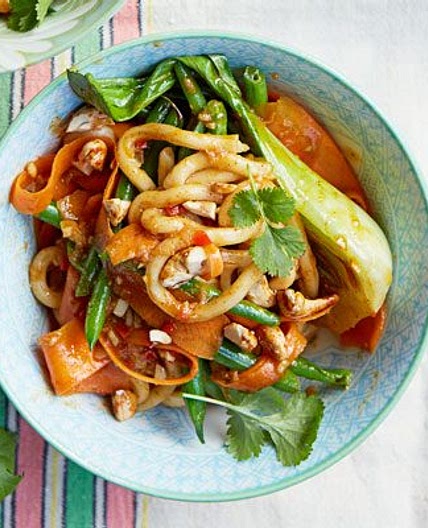 Coconut curry noodle bowl