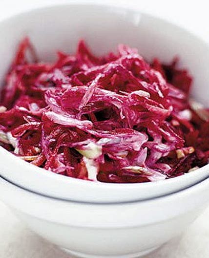 Beetroot slaw