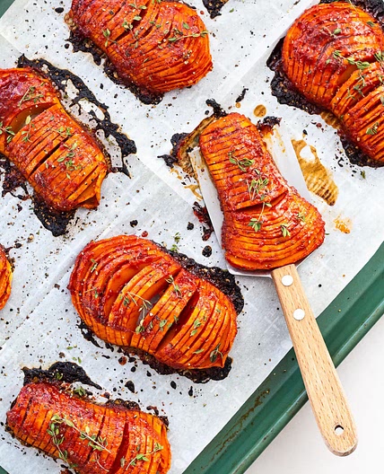Gochujang Glazed Honeynut Squash