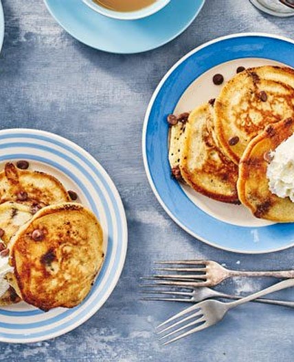 Chocolate chip pancakes