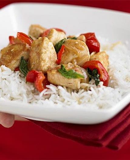 Chicken stir-fry in 4 easy steps