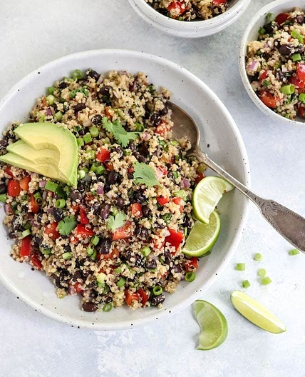 Quinoa & Black Bean Salad