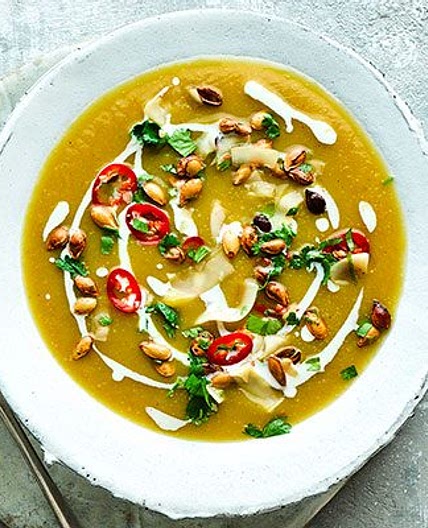 Vegan pumpkin soup