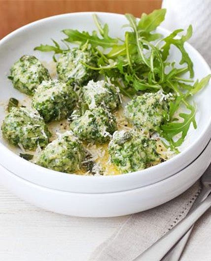 Spinach & ricotta gnocchi
