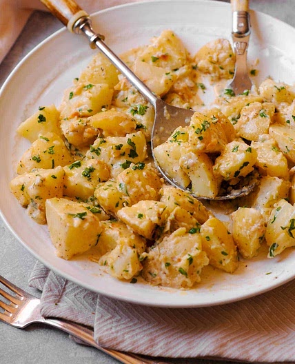 Creamy Diced Baked Potatoes