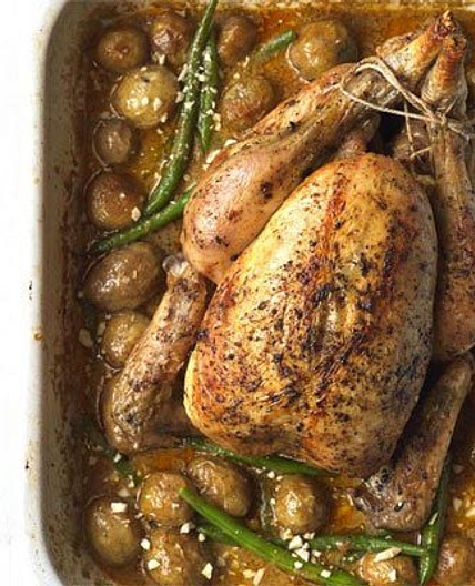 Massaman curry roast chicken