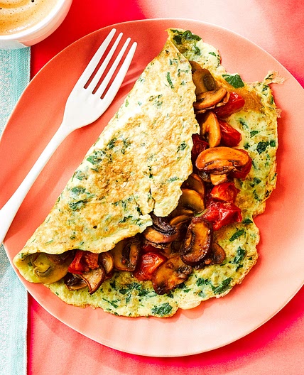Breakfast egg wraps