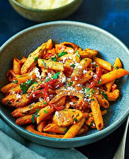 Fajita-style pasta