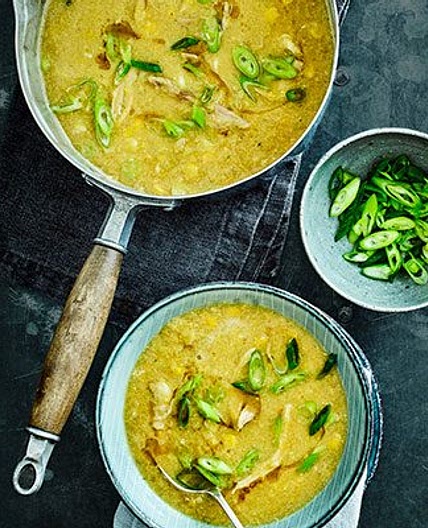 Chicken & sweetcorn soup
