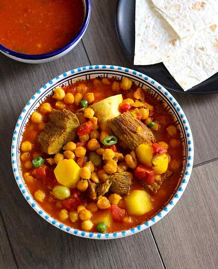 Abgoosht (ab stands for water and gusht for meat)