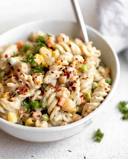 Vegan Chickpea Pot Pie Pasta
