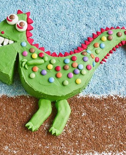 Dinosaur cake