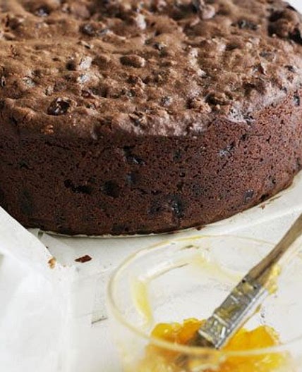 Chocolate fruitcake