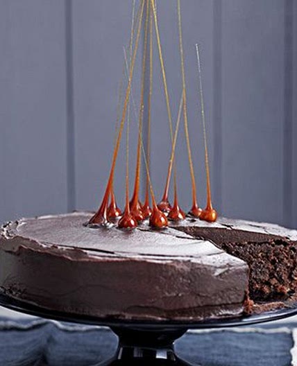 Chocolate & hazelnut celebration cake